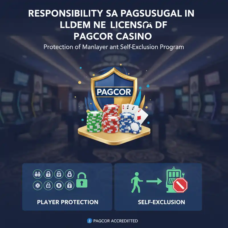 Responsableng Pagsusugal sa License PAGCOR Casino